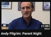 Andy Pilgrim Parent Night