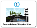 Drowsy Driving / Keep the Drive - Channel 1 News Alstate Rideon